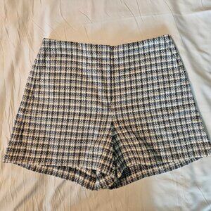 LOFT Structured Shorts in Tweed Size 6 EUC